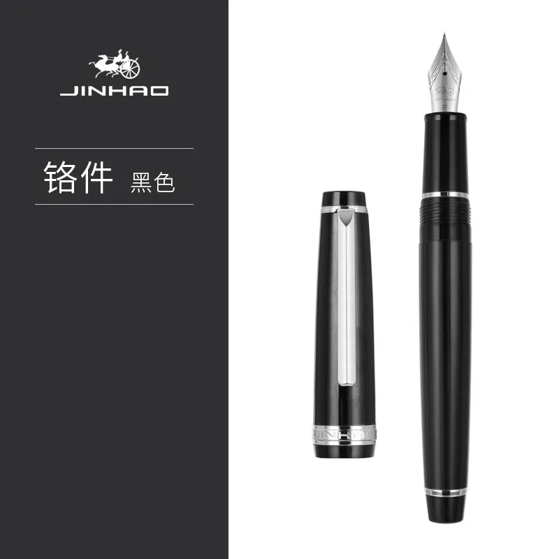 

Акриловая ручка для письма Sliver Office 82, 0,5 мм, серия зажимов, товары Jinhao, перьевые принадлежности для школы, деловая искусственная ручка, синий, ...