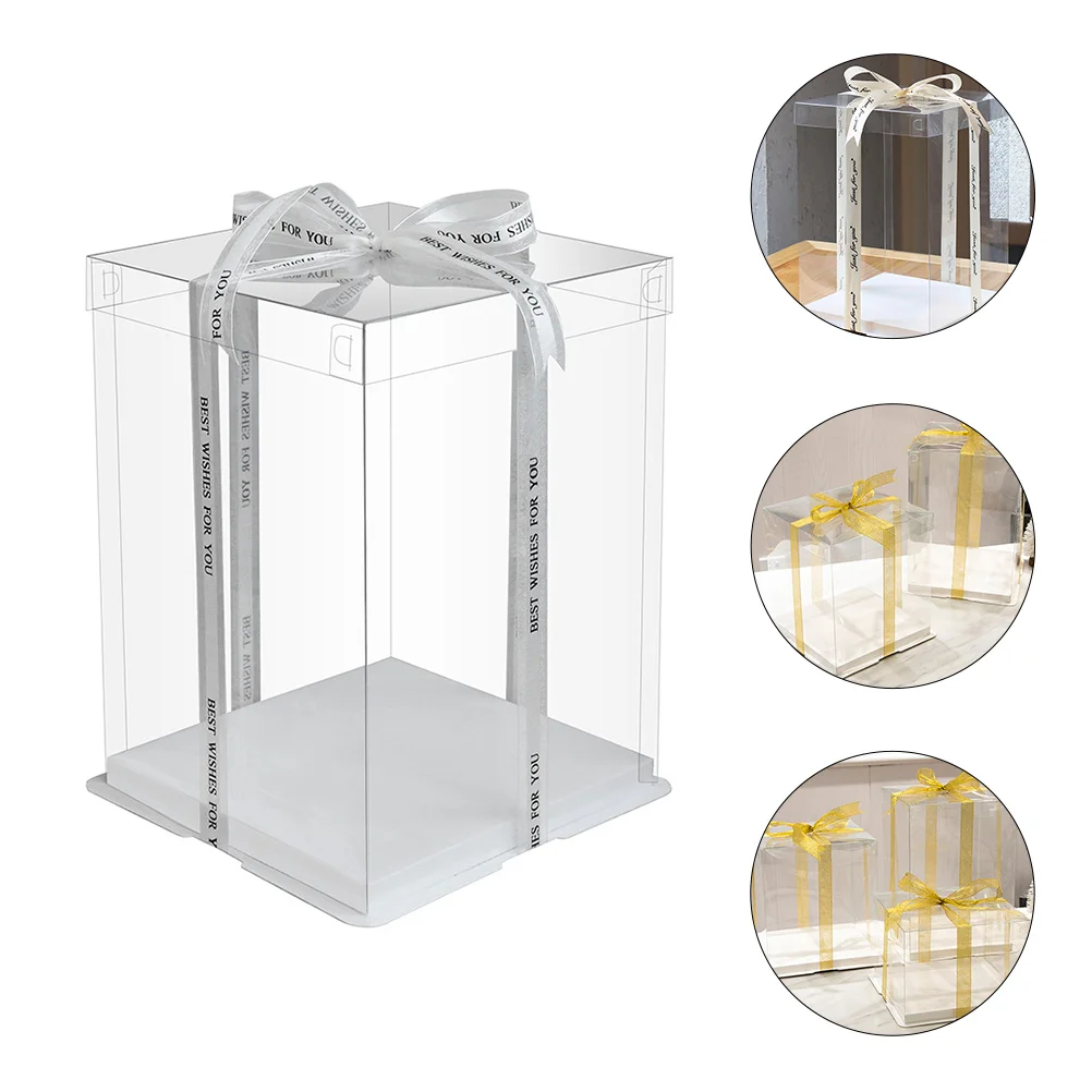 4 Pcs Dessert Storage Case Cake Packing Container Candy Carriers Wedding Cupcake Stand Clear Muffin
4 Pcs Dessert Storage Case Cake Packing Container Candy Carriers Wedding Cupcake Stand Clear Muffin