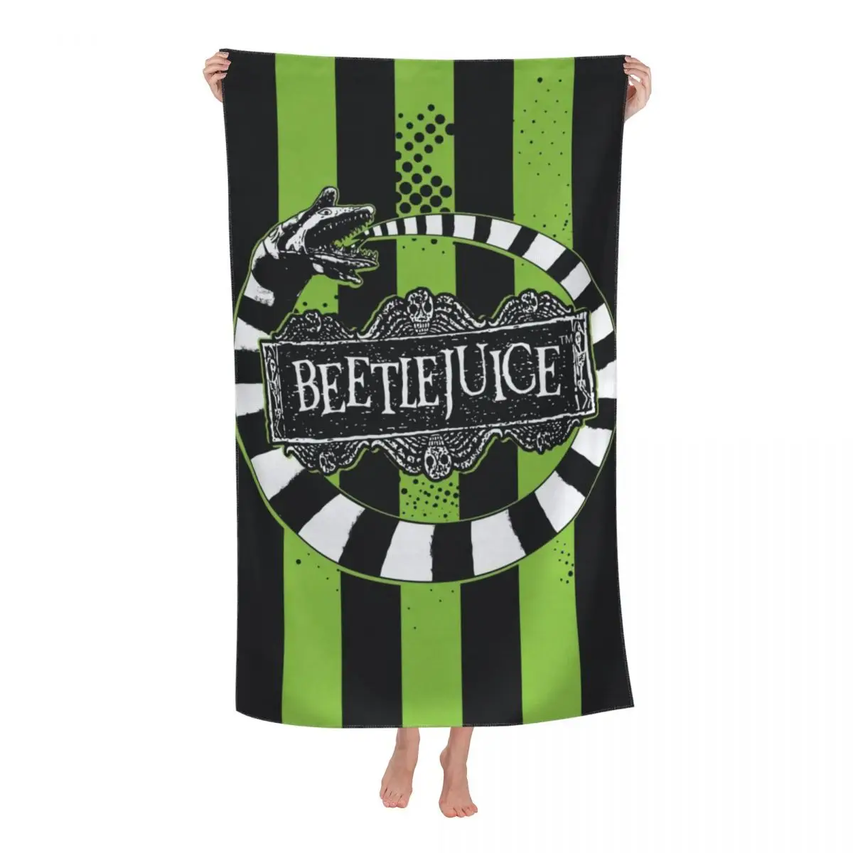 Пляжное полотенце Beetlejuice из микрофибры, персонализированное супермягкое полотенце для бассейна с изображением жука песчаника Тима Бёртона...
Пляжное полотенце Beetlejuice из микрофибры, персонализированное супермягкое полотенце для бассейна с изображением жука песчаника Тима Бёртона...