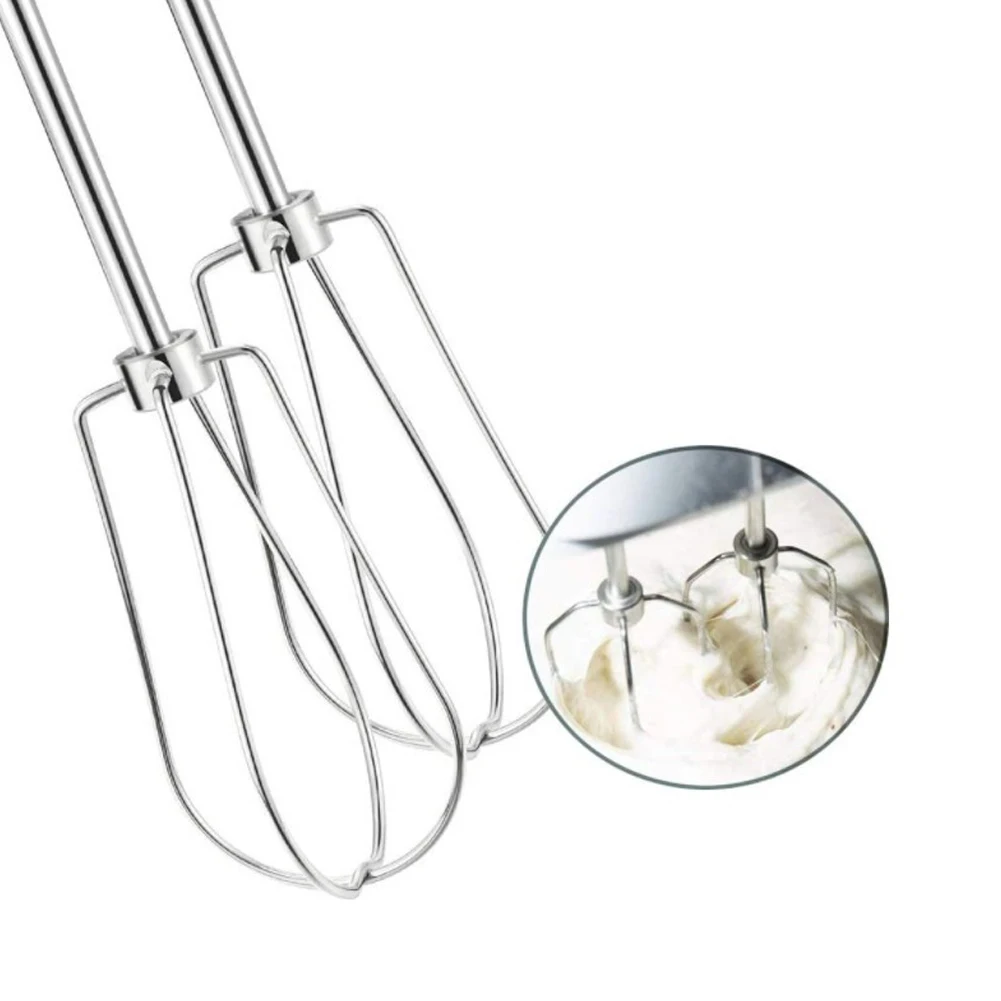 2pcs W10490648 Stainless Steel Mixing Rods Head Eggs Cream Flour Cake Stirrer Whisk For KHM312WH0 Hand Mixer Beaters
2pcs W10490648 Stainless Steel Mixing Rods Head Eggs Cream Flour Cake Stirrer Whisk For KHM312WH0 Hand Mixer Beaters