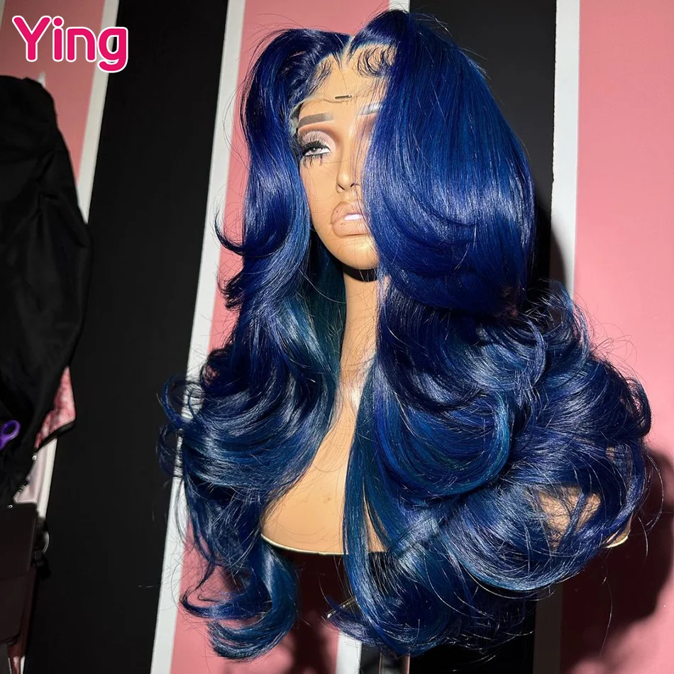 Ying Dark Bleu Body Wave 13x6 Lace Front Wig 200% 13x4 Transparent Lace Frontal Wig PrePlucked With Baby Hair 5x5 Lace Front Wig 
Ying Dark Bleu Body Wave 13x6 Lace Front Wig 200% 13x4 Transparent Lace Frontal Wig PrePlucked With Baby Hair 5x5 Lace Front Wig