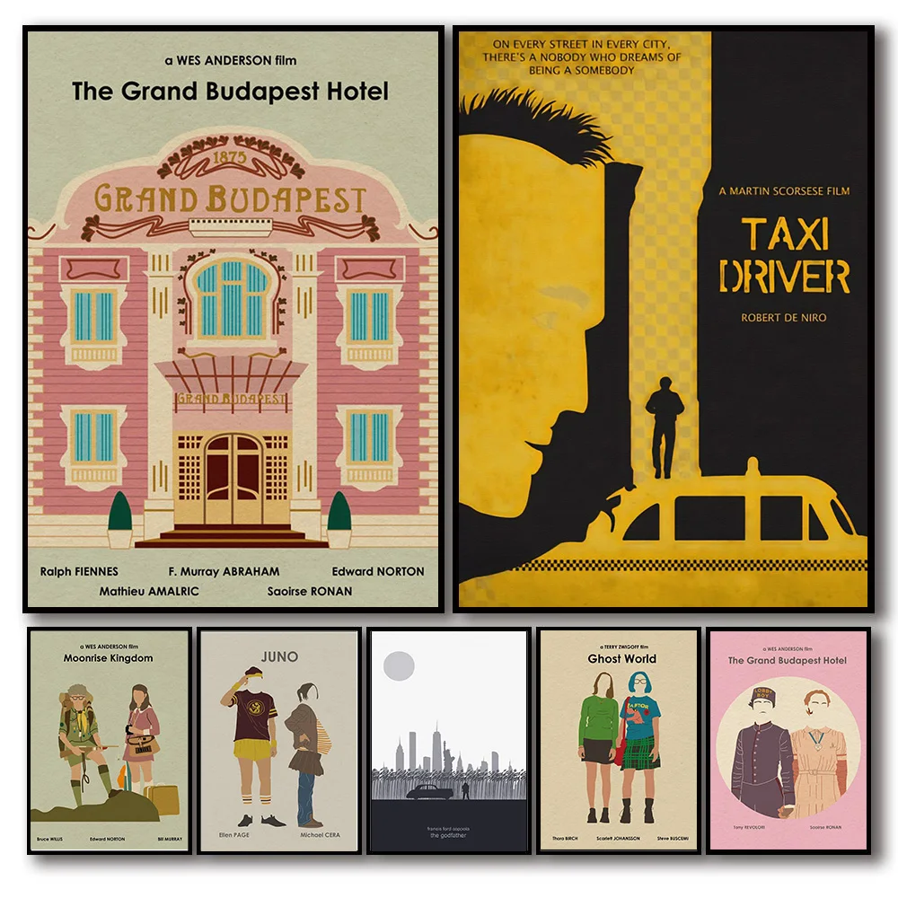 Nordic 80S Minimalist Movie Poster Aesthetic Illustration Pulp Fiction The Godfather Old Films Canvas Wall Art Mural Room Decor
Nordic 80S Minimalist Movie Poster Aesthetic Illustration Pulp Fiction The Godfather Old Films Canvas Wall Art Mural Room Decor