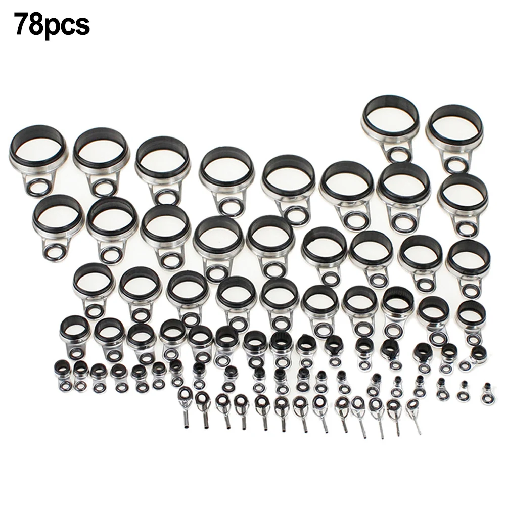 Rod Guides Ring Repairing Broken Wire Smooth Stainless Steel Ceramic Complete Sizes Double-layer Metal Brand New
Rod Guides Ring Repairing Broken Wire Smooth Stainless Steel Ceramic Complete Sizes Double-layer Metal Brand New