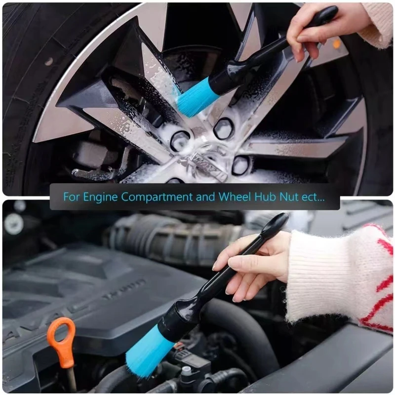 Wheel Tire for RIM Scrub- Brush AutoDetailing Brush Special PP Silk Washer Cleaner More Thorough Car Cleaning Tool Accessory
Wheel Tire for RIM Scrub- Brush AutoDetailing Brush Special PP Silk Washer Cleaner More Thorough Car Cleaning Tool Accessory