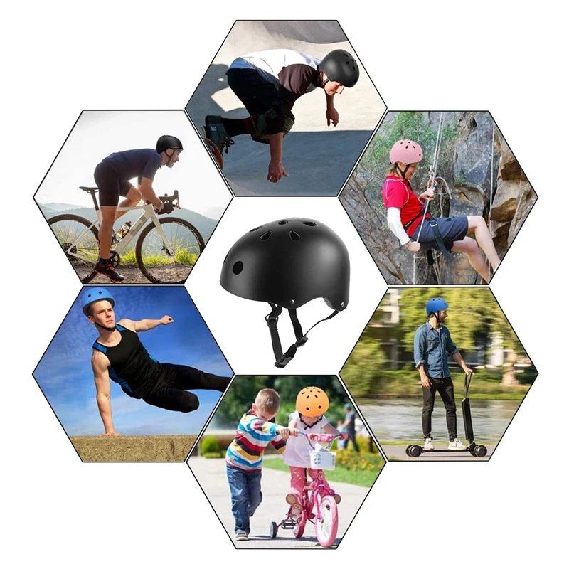 Skateboard Helmet For Roller Skate Longboard Inline Skating Bike Helmet With Adjustable Straps
Skateboard Helmet For Roller Skate Longboard Inline Skating Bike Helmet With Adjustable Straps