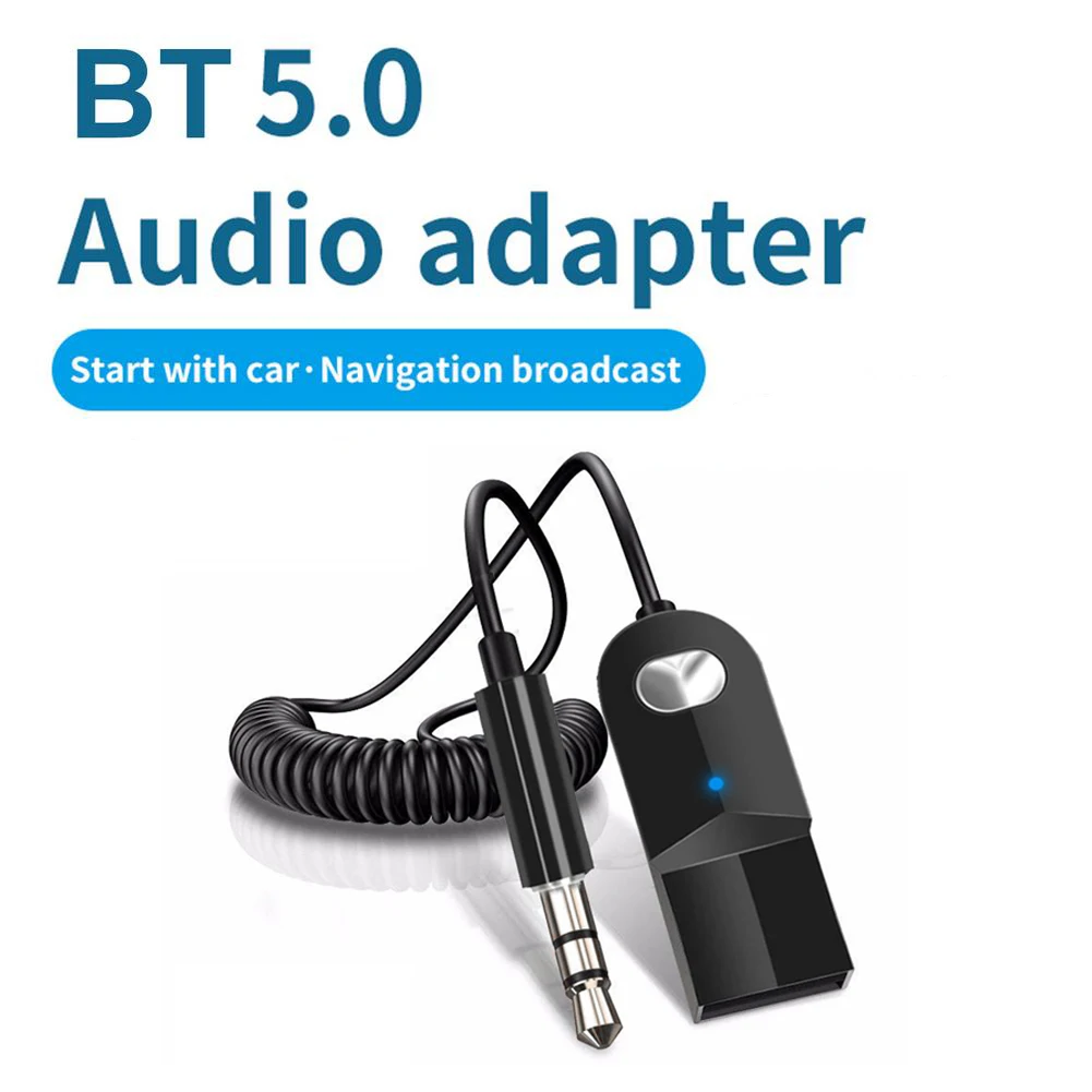 Bluetooth for Car Aux Adapter USB To 3.5mm Jack Car Audio Aux Bluetooth 5.0 Handsfree Kit Receiver BT Transmitter
Bluetooth for Car Aux Adapter USB To 3.5mm Jack Car Audio Aux Bluetooth 5.0 Handsfree Kit Receiver BT Transmitter