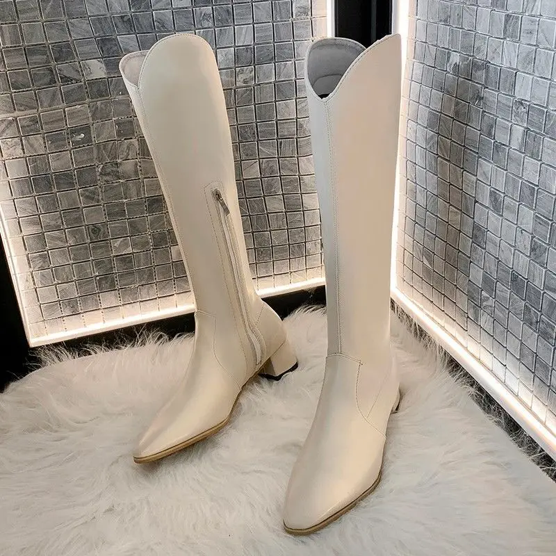 Белые длинные женские зимние сапоги, Новые осенне-зимние женские сапоги до колена, Белые зимние сапоги
Белые длинные женские зимние сапоги, Новые осенне-зимние женские сапоги до колена, Белые зимние сапоги