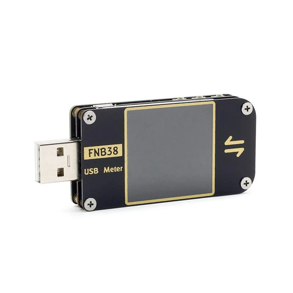 USB-измеритель мощности напряжения и тока FNB38 мультиметр для протокола быстрой