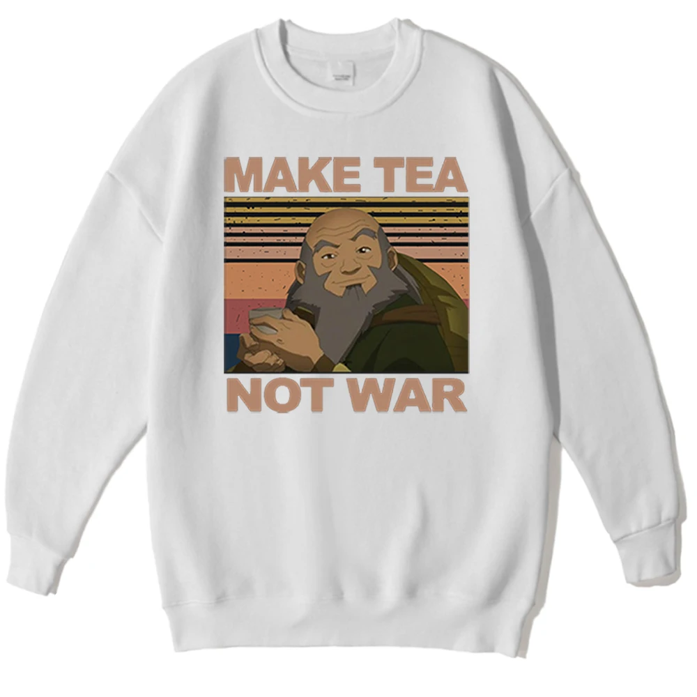 

Make Tea Not War Funny Print Hoodies Mens Fashion Casual Sweatshirt Autumn Fleece Hoodie Crewneck Pullover Clothes Hip Hop Hoody