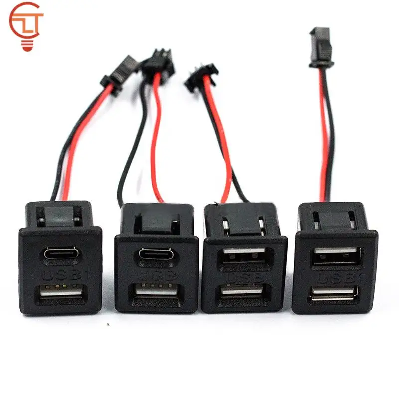 Двухслойная гнездовая розетка USB Type-C для зарядки, гнездо питания с кабельным разъемом, новинка
Двухслойная гнездовая розетка USB Type-C для зарядки, гнездо питания с кабельным разъемом, новинка