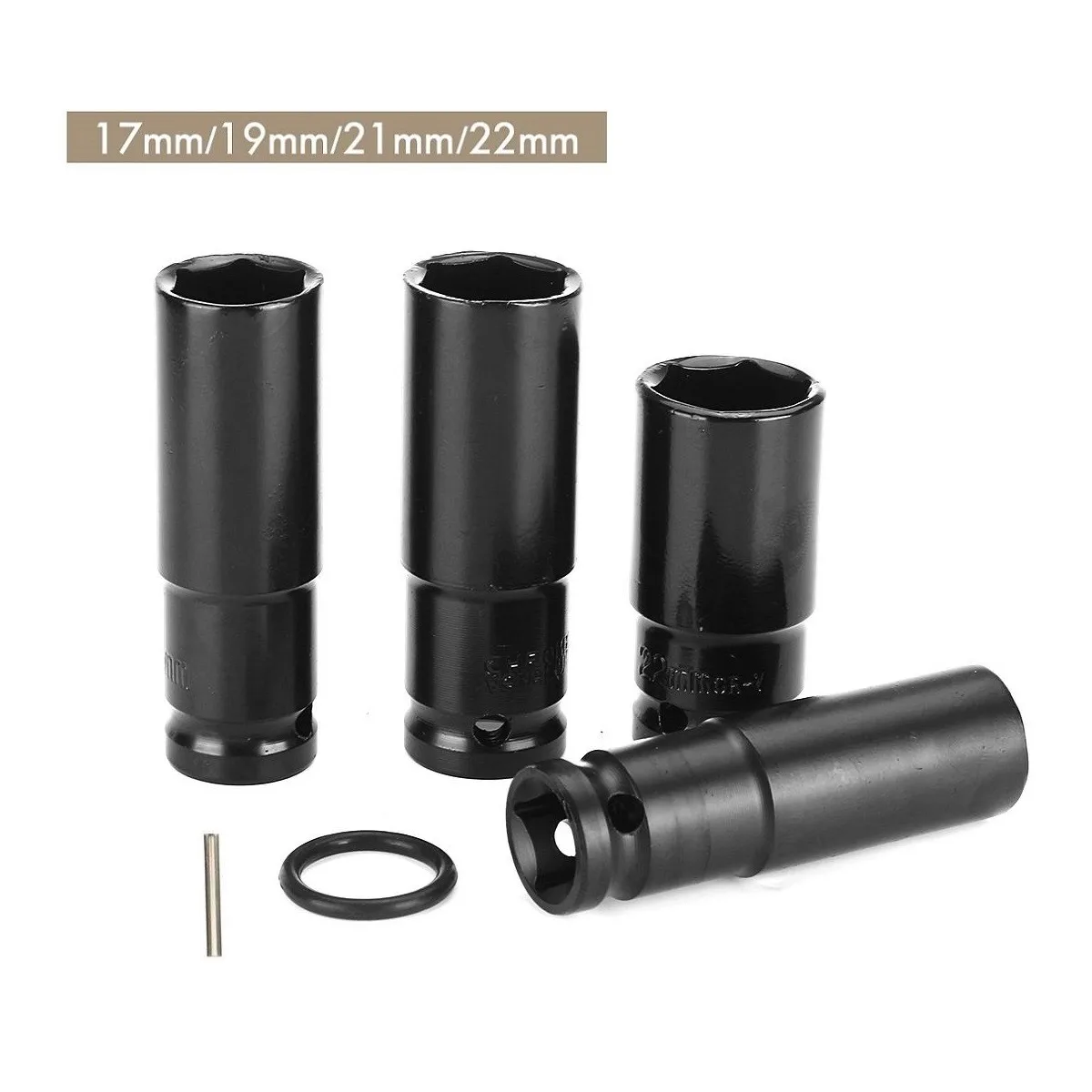 4Pcs 17-22mm Electric Impact Wrench Hex Socket Head Kit Converter Drive Reducer Air Impact Electric Wrench Socket
4Pcs 17-22mm Electric Impact Wrench Hex Socket Head Kit Converter Drive Reducer Air Impact Electric Wrench Socket