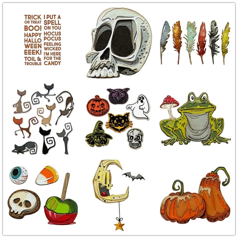 Halloween Pumpkin Metal Cutting Die For Diy Scrapbooking Handmade Embossed Stencil Paper Cards Handmade Decorative Craft Dies
Halloween Pumpkin Metal Cutting Die For Diy Scrapbooking Handmade Embossed Stencil Paper Cards Handmade Decorative Craft Dies
