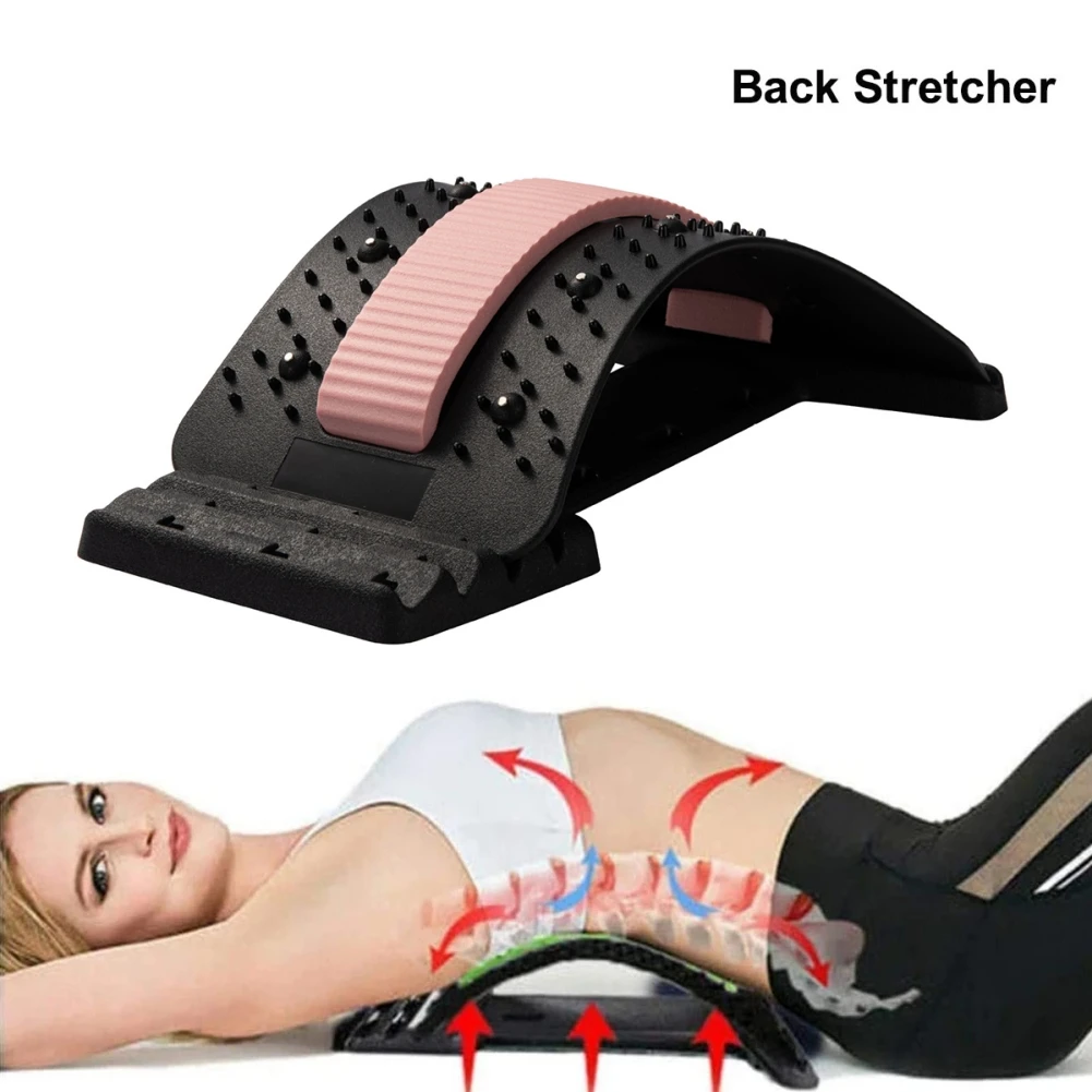 Back Massager Stretcher Support Spine Deck Pain Relief Chiropractic Lumbar Relief Back Stretcher
Back Massager Stretcher Support Spine Deck Pain Relief Chiropractic Lumbar Relief Back Stretcher