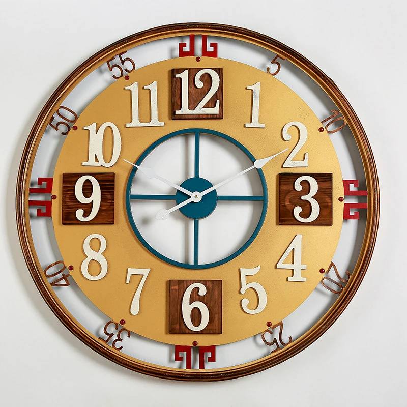 Nordic Luxury Wall Clock Modern Design Creative Silent 3d Watches Vintage Metal Clocks Wall Home Decor Living Room Decoration
Nordic Luxury Wall Clock Modern Design Creative Silent 3d Watches Vintage Metal Clocks Wall Home Decor Living Room Decoration