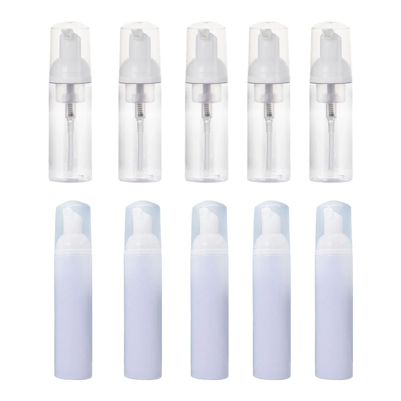 10 PCS Foam Dispenser Empty Fill Bottle White & Transparent For Travel Cleaning Cosmetic Packaging 60Ml
10 PCS Foam Dispenser Empty Fill Bottle White & Transparent For Travel Cleaning Cosmetic Packaging 60Ml