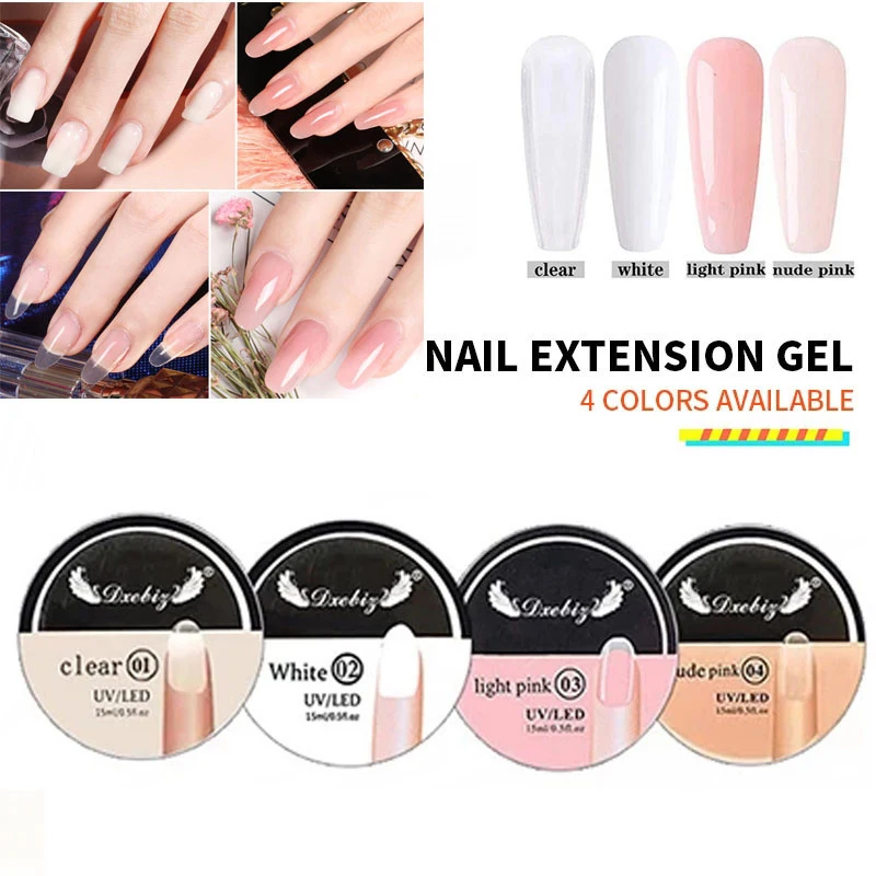Nail Builder Glue Quick Extension Manicure Crystal Gel Soak Off UV New DIY Art Nail Beauty Pink Clear Long Lasting
Nail Builder Glue Quick Extension Manicure Crystal Gel Soak Off UV New DIY Art Nail Beauty Pink Clear Long Lasting