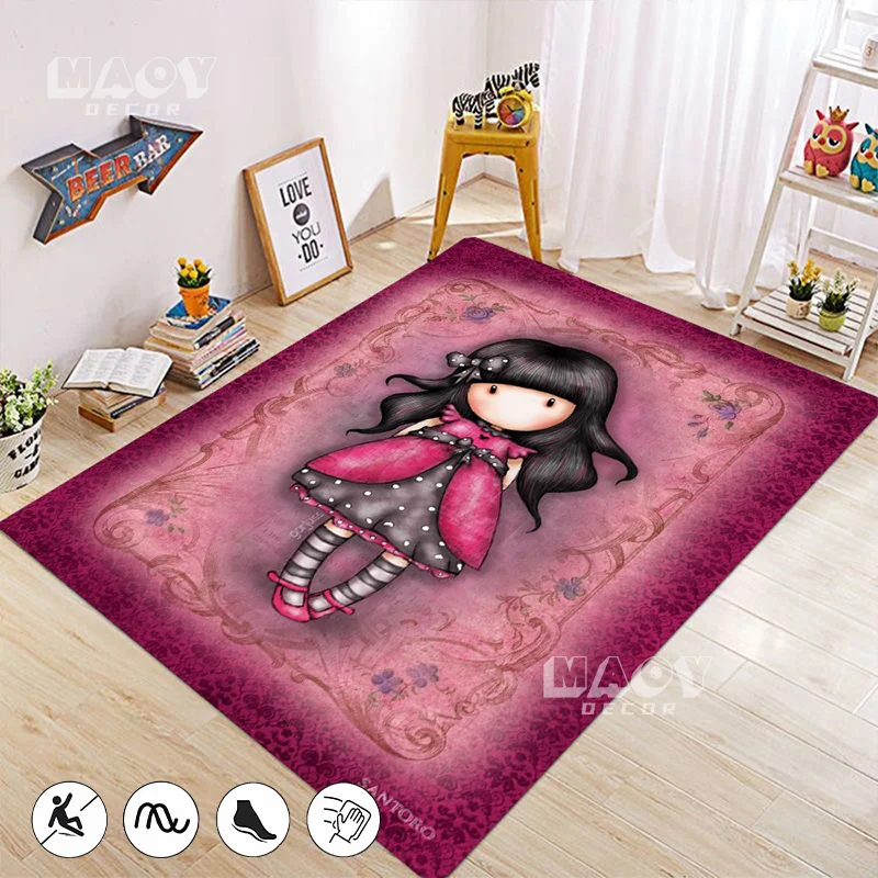 Beautiful Santoro Gorjuss Carpet for Living Room Bedroom Flooring Cute Kid Girl Bedroom Decor Washable Children Crawling Mat
Beautiful Santoro Gorjuss Carpet for Living Room Bedroom Flooring Cute Kid Girl Bedroom Decor Washable Children Crawling Mat