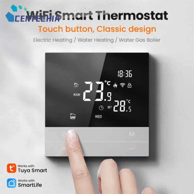 110-240v Temperature Controller For Home 16a Wifi-3a Wall-mounted Boiler Adjustable Comfortable Touch Thermostat Backlight 
110-240v Temperature Controller For Home 16a Wifi-3a Wall-mounted Boiler Adjustable Comfortable Touch Thermostat Backlight