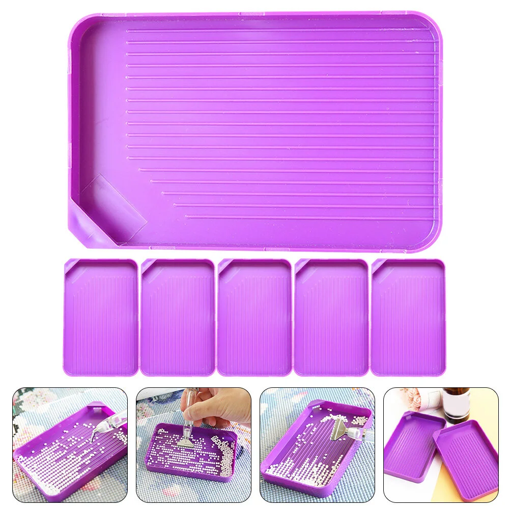 6 Pcs Storage Tray Embroidery Tools Rhinestone Sorting Board Mix Plastic Diamond Drawing Trays Supplies
6 Pcs Storage Tray Embroidery Tools Rhinestone Sorting Board Mix Plastic Diamond Drawing Trays Supplies