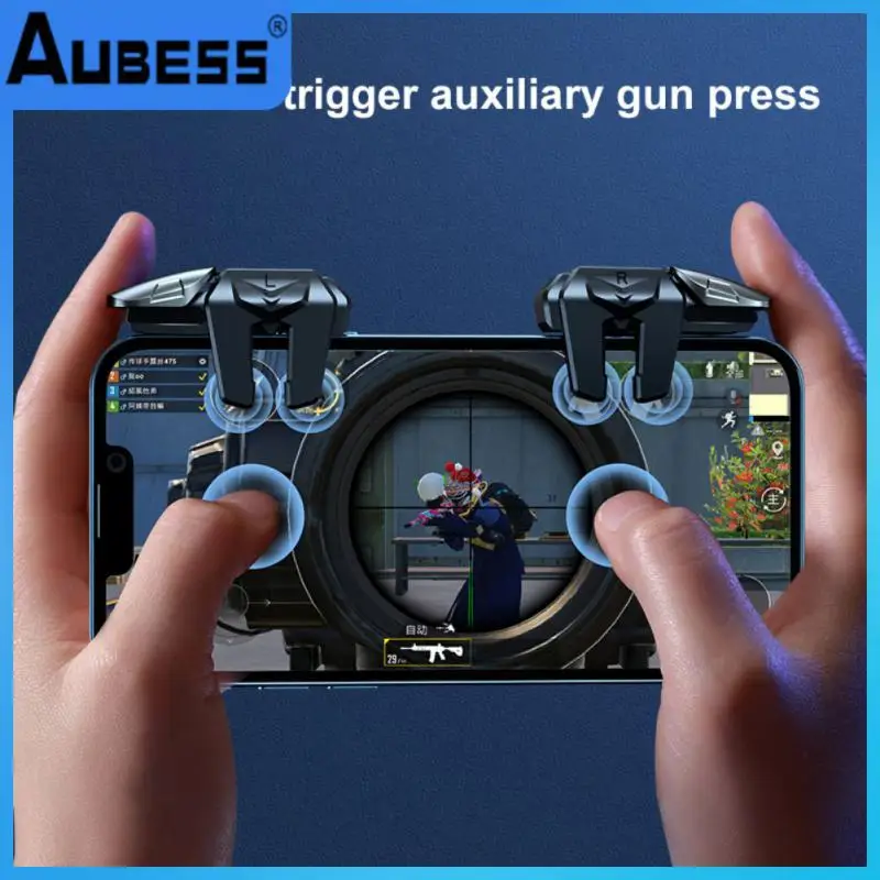 

For Pubg Phone Gaming Controller For Pubg Alloy Gamepad Mobile Game Trigger For Pubg Ergonomic Plug And Play For Pubg Controller