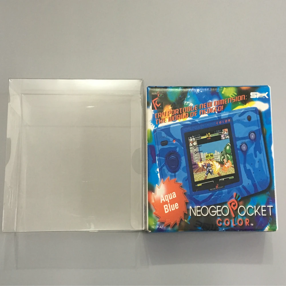 

Transparent Box Protector For Neo Geo Pocket Color/SNK NGPC Collect Boxes TEP Storage Game Shell Clear Display Case