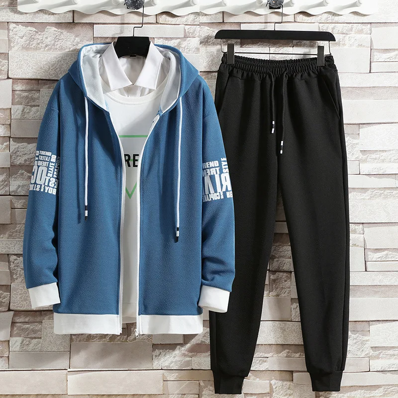 Men Fashion Casual Tracksuit Hoodie Cardigan Jacket Sweatpant 2 Piece Set Sport Spring Summer Autumn Thin Handsome Coat Trouser
Men Fashion Casual Tracksuit Hoodie Cardigan Jacket Sweatpant 2 Piece Set Sport Spring Summer Autumn Thin Handsome Coat Trouser