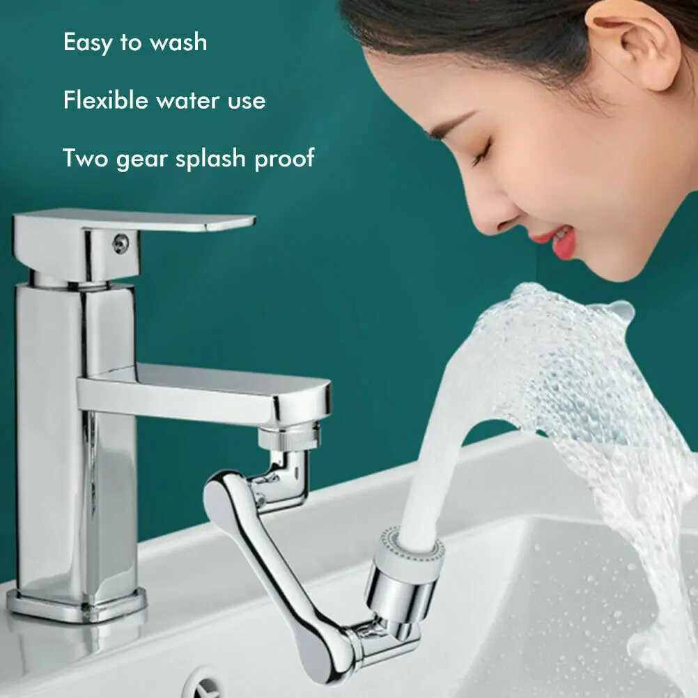 1080 Degree Swivel Rotation Faucet Aerator Splash Filter Kitchen Tap Extend Water Nozzle Faucet Adaptor Faucet Bubbler Universal
1080 Degree Swivel Rotation Faucet Aerator Splash Filter Kitchen Tap Extend Water Nozzle Faucet Adaptor Faucet Bubbler Universal
