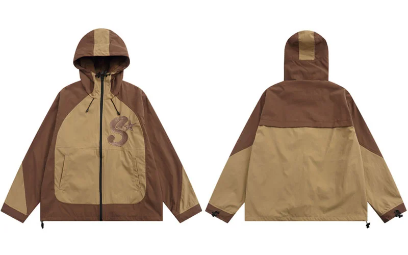 Men Hooded Jacket Fashion 2023 Windbreaker Waterproof Hiking Camping Jackets Autumn Casual Color Block Patchwork Outdoor Coat
Men Hooded Jacket Fashion 2023 Windbreaker Waterproof Hiking Camping Jackets Autumn Casual Color Block Patchwork Outdoor Coat