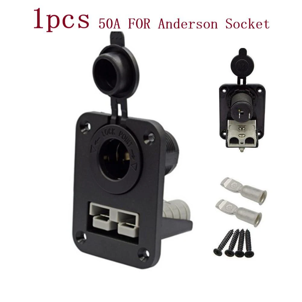 Charging Plug Flush Mounting Bracket Socket 12v M8 Terminal Battery Charging Connector Cable Kit 600V For Anderson Plug 50A
Charging Plug Flush Mounting Bracket Socket 12v M8 Terminal Battery Charging Connector Cable Kit 600V For Anderson Plug 50A