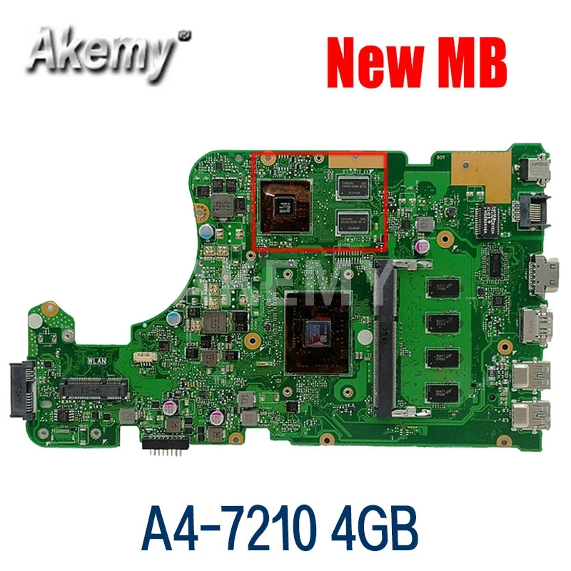 Материнская плата Akemy X555YI, A4-7210 4 Гб ОЗУ, 2 Гб для ноутбука ASUS X555D, A555D, X555DG, X555YI, материнская плата X555DG
Материнская плата Akemy X555YI, A4-7210 4 Гб ОЗУ, 2 Гб для ноутбука ASUS X555D, A555D, X555DG, X555YI, материнская плата X555DG