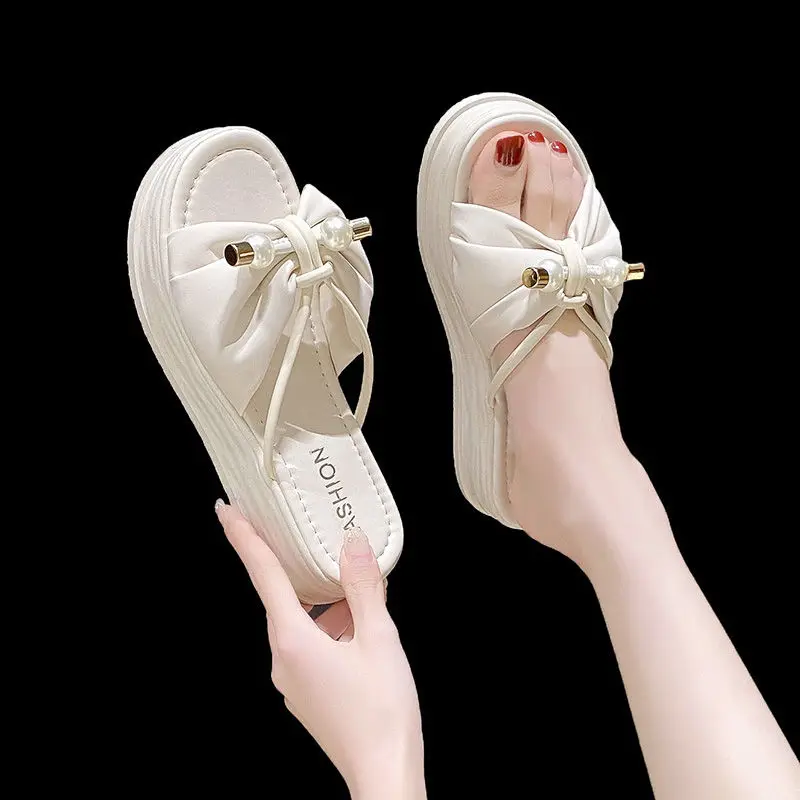 Women's Slippers and Ladies Sandals Off White Shoes Crystals Slides Height Jewels Summer 2023 with Heel Outside Bow Rhenstone W
Women's Slippers and Ladies Sandals Off White Shoes Crystals Slides Height Jewels Summer 2023 with Heel Outside Bow Rhenstone W