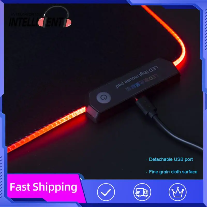 With Wrist Protection Mouse Mats Rgb Luminous Desk Mat Mouse Carpet Big Mouse Carpet Surface For Computer Mouse Gaming Led Game
With Wrist Protection Mouse Mats Rgb Luminous Desk Mat Mouse Carpet Big Mouse Carpet Surface For Computer Mouse Gaming Led Game