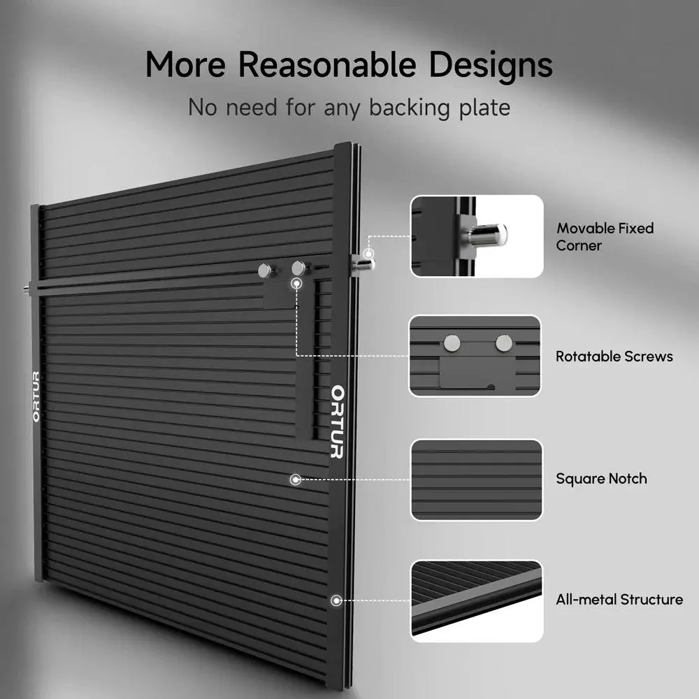 Алюминиевая гравировальная платформа Ortur 400*382 мм, высокопрочная сталь для рабочего стола, Деревообрабатывающие инструменты, сотовая поверхность
Алюминиевая гравировальная платформа Ortur 400*382 мм, высокопрочная сталь для рабочего стола, Деревообрабатывающие инструменты, сотовая поверхность
