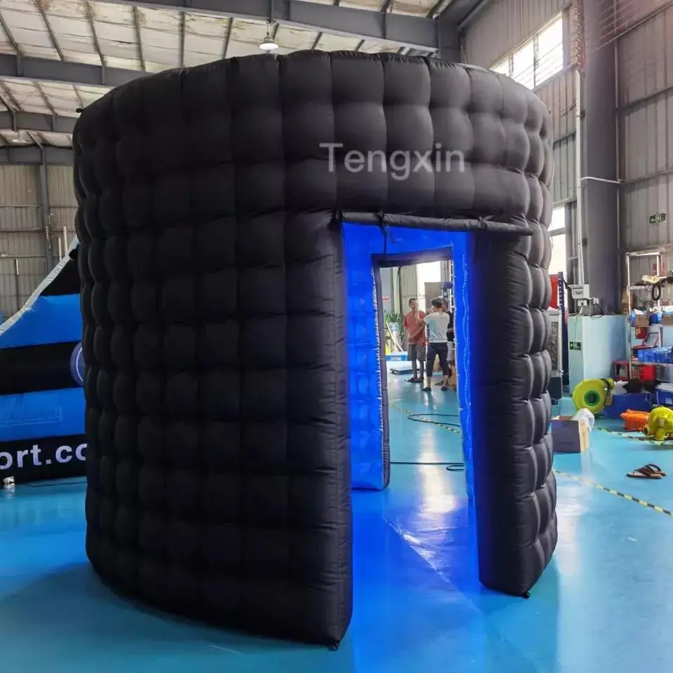 2022 New Round 360 photo booth LED inflatable photo booth for birthday party inflatable party tent
2022 New Round 360 photo booth LED inflatable photo booth for birthday party inflatable party tent