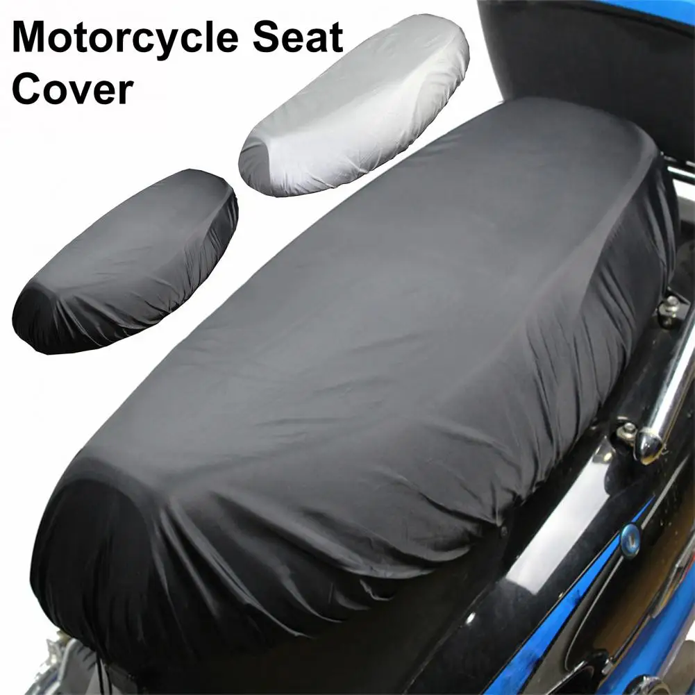 

Чехол для мотоциклетного сиденья, Универсальный гибкий водонепроницаемый чехол на седло, защита от УФ-лучей и солнца, аксессуары для мотоциклов