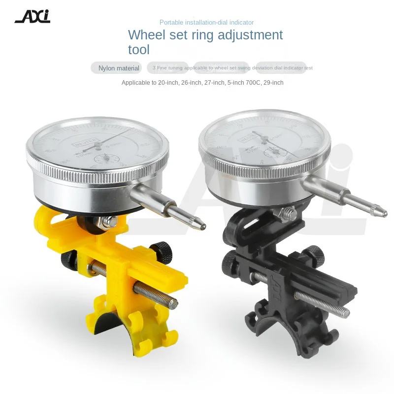 Bicycle Portable installation Dial indicator Wheel Set Adjustment Tool percentage table Bike Rims Adjustment Cycling Accessories
Bicycle Portable installation Dial indicator Wheel Set Adjustment Tool percentage table Bike Rims Adjustment Cycling Accessories