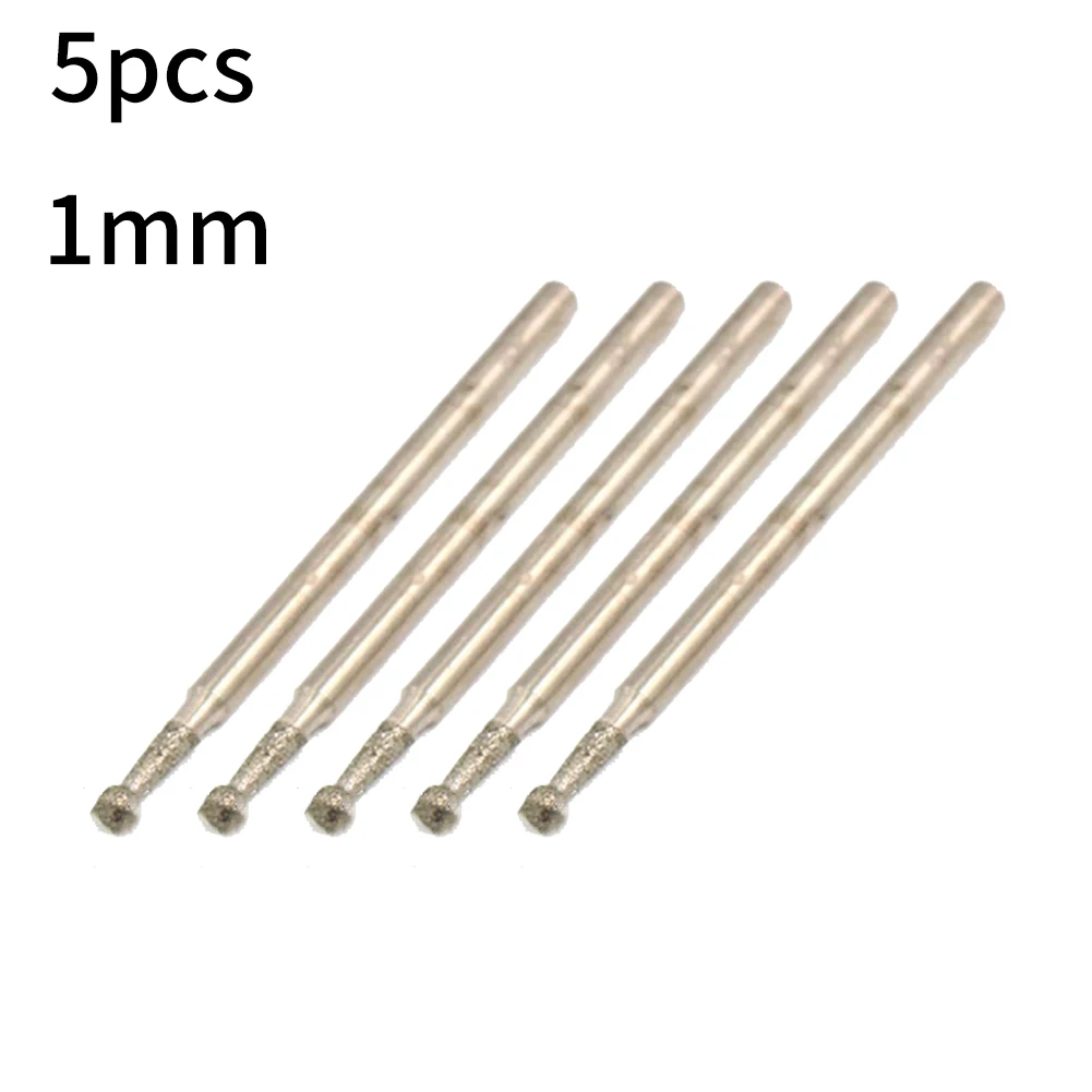 0.5mm-3mm Ball Round Rotary Diamond Burr Drill Bit Grinding Carving 5pcs Woodworking Tools Ferramentas Herramientas Taladro
0.5mm-3mm Ball Round Rotary Diamond Burr Drill Bit Grinding Carving 5pcs Woodworking Tools Ferramentas Herramientas Taladro