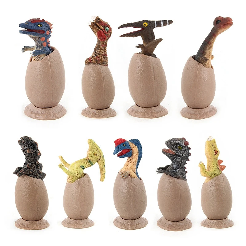9 PCS/Set Dinosaur Handmade Model Half Hatched Dinosaur Egg Model with Pedestal Funny Novel Toys Boys Girls Toys Gifts
9 PCS/Set Dinosaur Handmade Model Half Hatched Dinosaur Egg Model with Pedestal Funny Novel Toys Boys Girls Toys Gifts