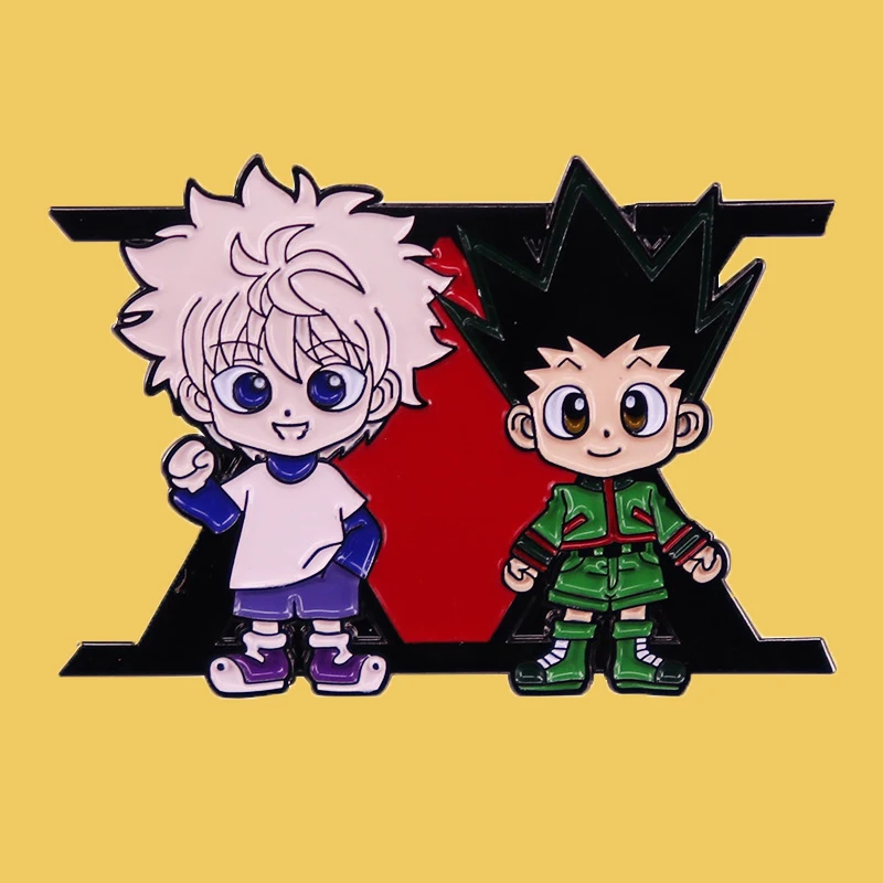 Anime HUNTER X HUNTER Comic Enamel Pins Brooches Shirt Bag Badges Childhood Cartoon Jewelry Clothing Accessories Gift
Anime HUNTER X HUNTER Comic Enamel Pins Brooches Shirt Bag Badges Childhood Cartoon Jewelry Clothing Accessories Gift