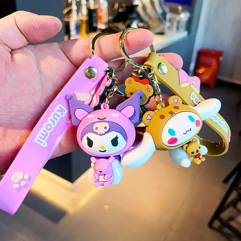 Sanrio Kuromi Cinnamoroll Hello Kitty Kawaii Anime Bag Pendant Cartoon Cute Keychain Sweet Decoration Creative Gift Girls Toys
Sanrio Kuromi Cinnamoroll Hello Kitty Kawaii Anime Bag Pendant Cartoon Cute Keychain Sweet Decoration Creative Gift Girls Toys