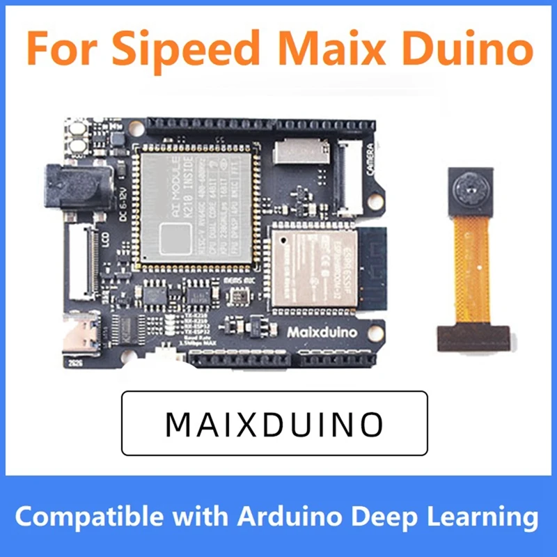 Для Sipeed Maix Duino макетная плата K210 RISC-V AI + набор ESP32 модульные наборы с камерой
Для Sipeed Maix Duino макетная плата K210 RISC-V AI + набор ESP32 модульные наборы с камерой