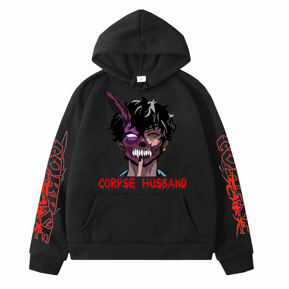 Corpse husband print hoodie children pullover boys girls autumn and winter street casual clothes children's clothing tops
Corpse husband print hoodie children pullover boys girls autumn and winter street casual clothes children's clothing tops