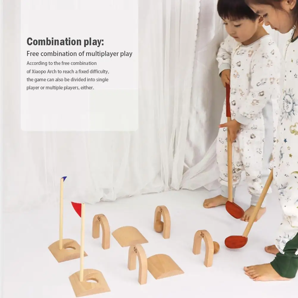 1 Set Child Golf Sports Game Mini Wooden Golf Toy Kids Professional Small Children Indoor Party Club Golf Outdoor Training J0w8
1 Set Child Golf Sports Game Mini Wooden Golf Toy Kids Professional Small Children Indoor Party Club Golf Outdoor Training J0w8