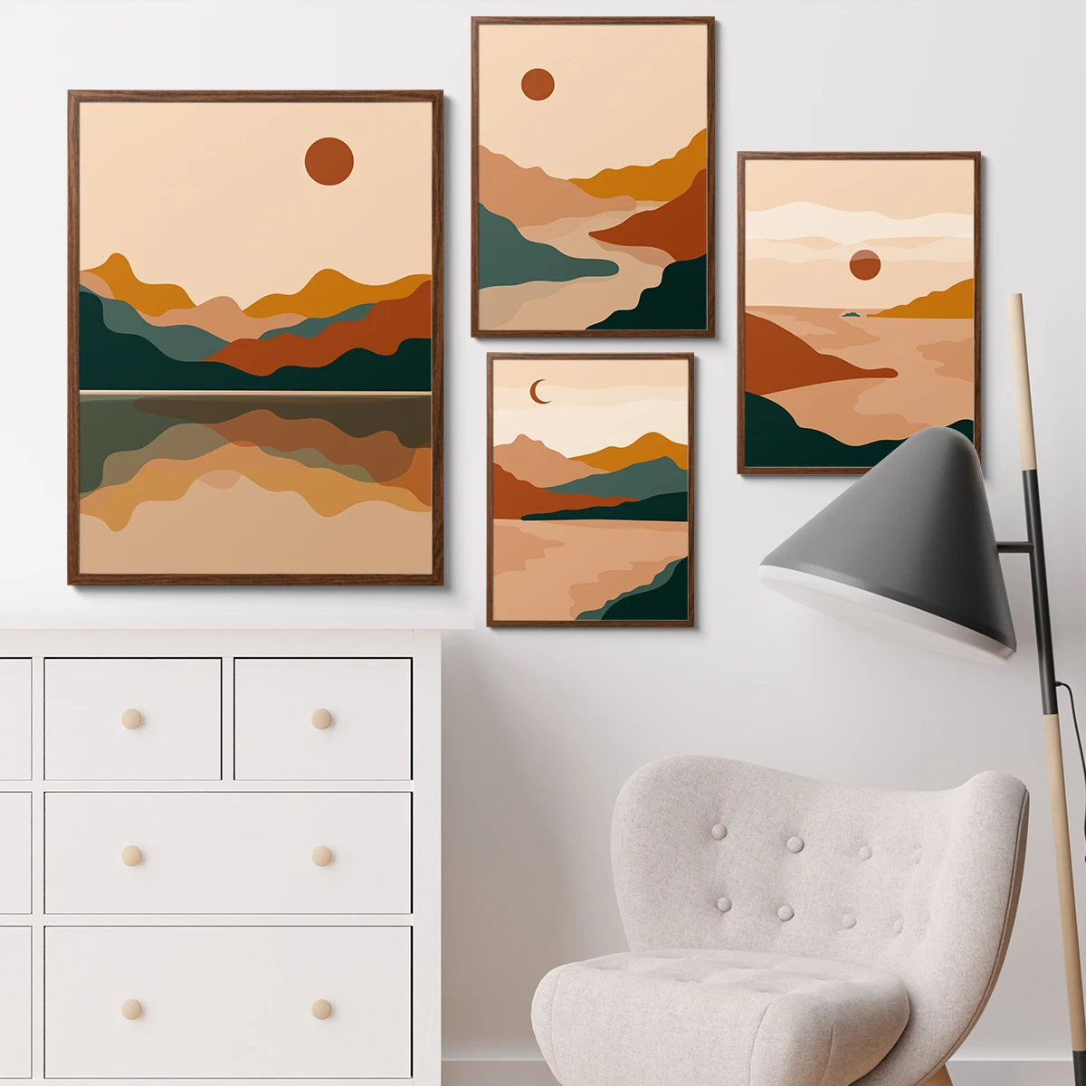 Nordic Abstract Landscape Contemporary Boho Wall Art Print Paper Canvas Painting Poster For Living Room Home Decor Decoration
Nordic Abstract Landscape Contemporary Boho Wall Art Print Paper Canvas Painting Poster For Living Room Home Decor Decoration