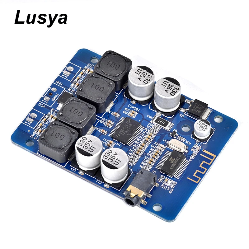 TPA3118 30W+30W DC Stereo Audio Digital Power Amplifier Board Modified Bluetooth speaker DC8-26V H2-001
TPA3118 30W+30W DC Stereo Audio Digital Power Amplifier Board Modified Bluetooth speaker DC8-26V H2-001