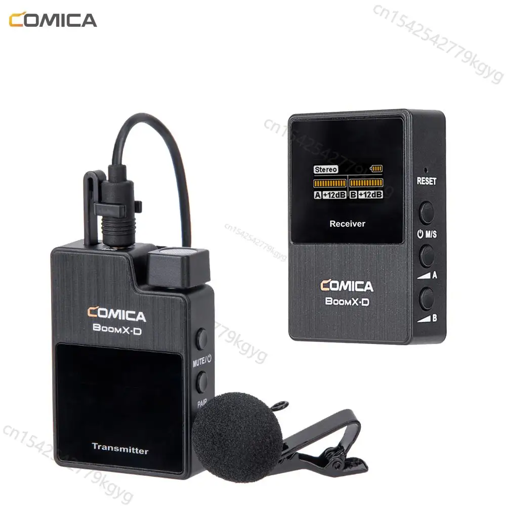 Компактная Цифровая беспроводная микрофонная система COMICA BoomX-D1 2,4G, петличные микрофоны с лацканами для Canon, Nikon, DSLR-камер, смартфонов
Компактная Цифровая беспроводная микрофонная система COMICA BoomX-D1 2,4G, петличные микрофоны с лацканами для Canon, Nikon, DSLR-камер, смартфонов