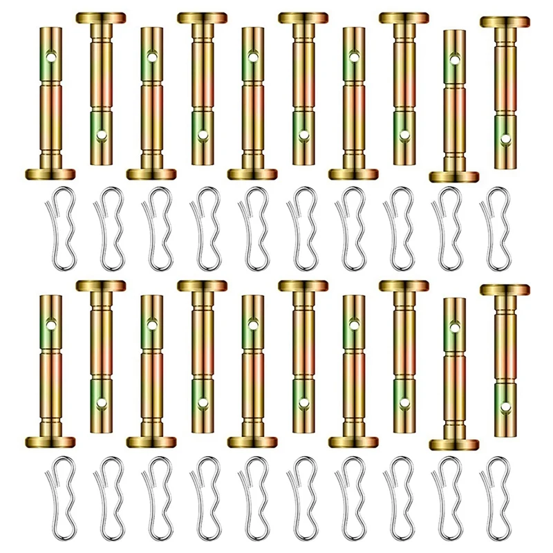 120 Pieces Shear Pins And Cotter Pins 738-04124 And 714-04040 Replacement Shear Pin And Bow Tie Lock Cotter Pin Kit
120 Pieces Shear Pins And Cotter Pins 738-04124 And 714-04040 Replacement Shear Pin And Bow Tie Lock Cotter Pin Kit