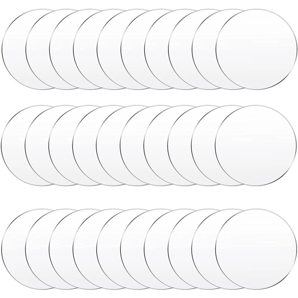 30 прозрачных акриловых колец для художественных проектов и «сделай сам», защита напитков или мебели (10,16 см)
30 прозрачных акриловых колец для художественных проектов и «сделай сам», защита напитков или мебели (10,16 см)