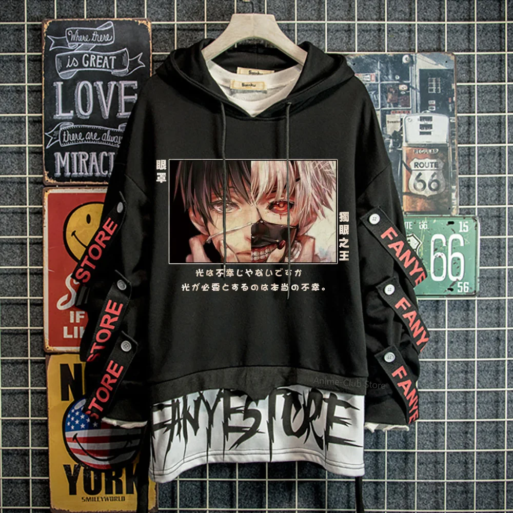 Tokyo Ghoul Patchwork Sweatshirts Kaneki Ken Ribbons Letter Print Sweatshirt Unisex Y2k Hoodie Long Sleeve Streetwear Pullover
Tokyo Ghoul Patchwork Sweatshirts Kaneki Ken Ribbons Letter Print Sweatshirt Unisex Y2k Hoodie Long Sleeve Streetwear Pullover