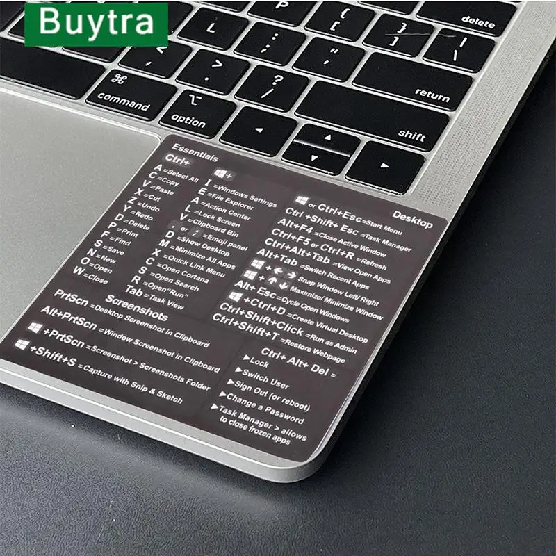 For Windows PC Reference Keyboard Shortcut Sticker Adhesive for PC Laptop Desktop 1PC 9*8.5cm
For Windows PC Reference Keyboard Shortcut Sticker Adhesive for PC Laptop Desktop 1PC 9*8.5cm
